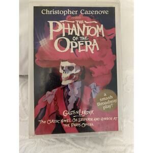 Vintage Audiobook - The Phantom Of The Opera ( Set of two Cassette Tapes ) 1987